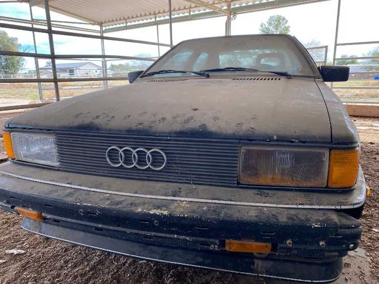 Audi Quattro condizioni terribili